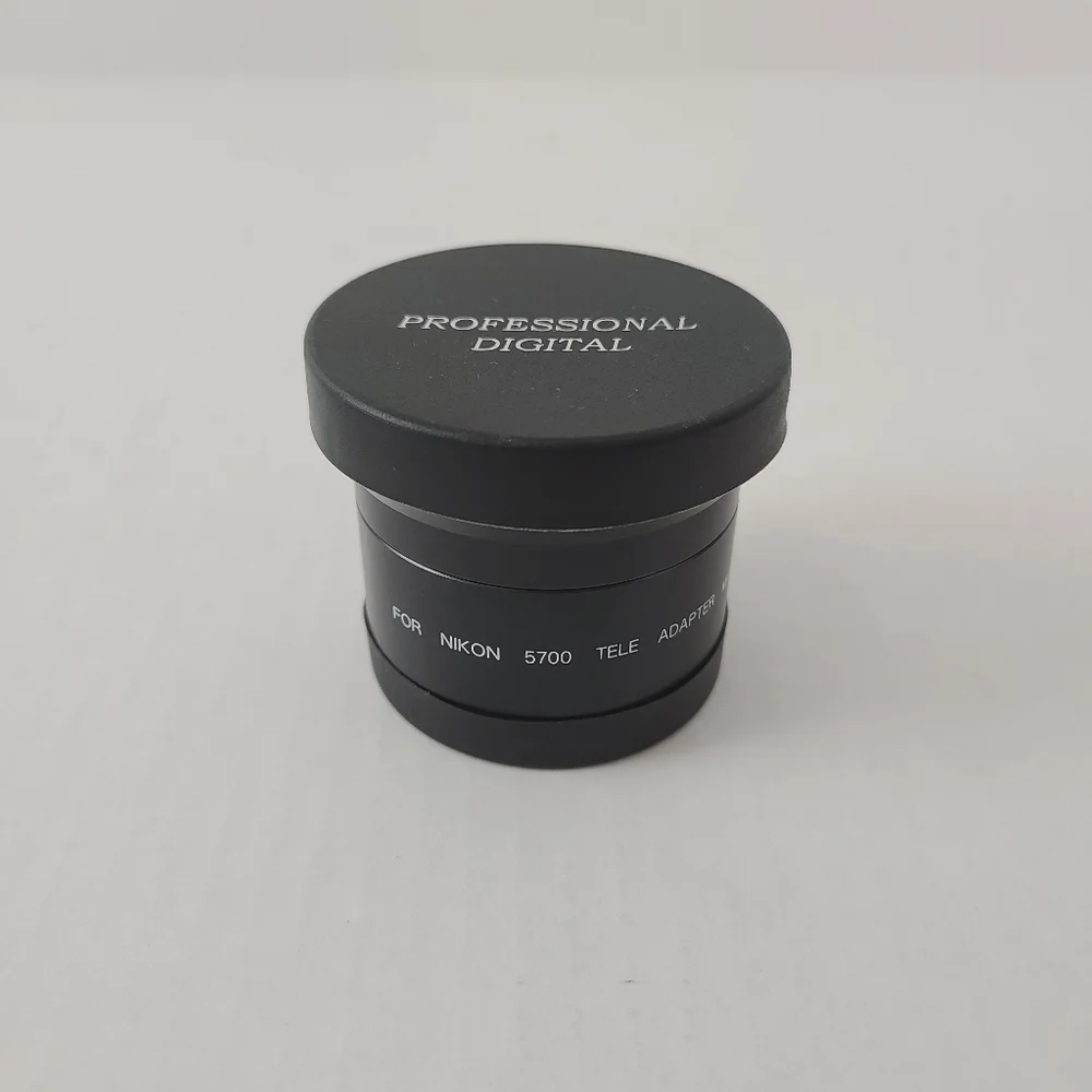 Professional Digital Tele Adapter Lens For Nikon 5700 Black Photography 2.0X